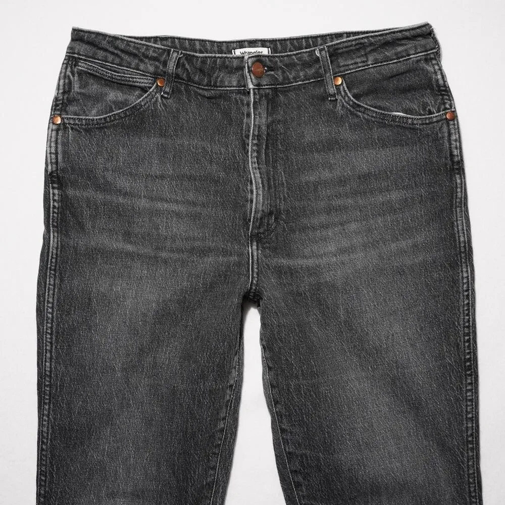 Wrangler Westward Night Ride Jeans Black W32 L34 High Rise‎ Bootcut Denim